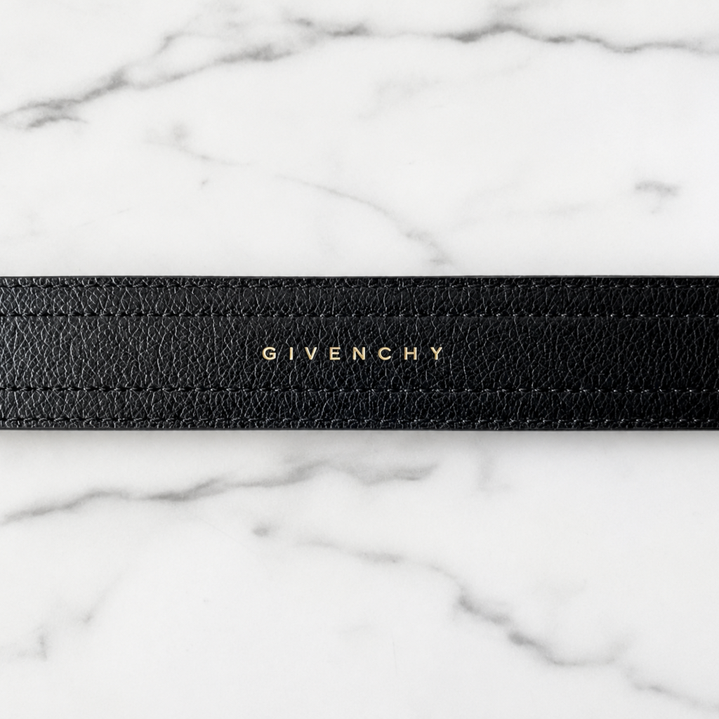 Givenchy Green Leather Belt