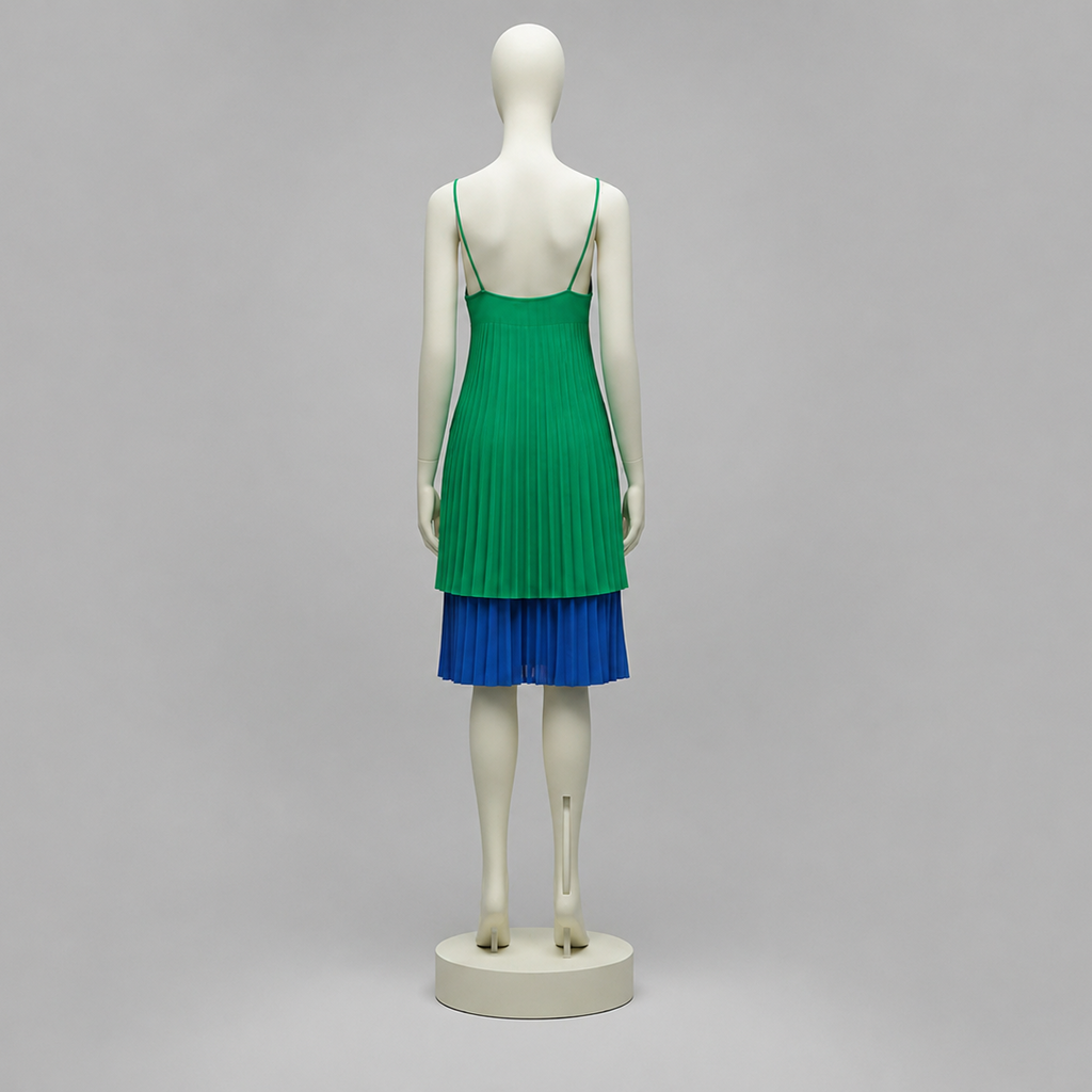 Véronique Branquinho Pleated Midi Dress