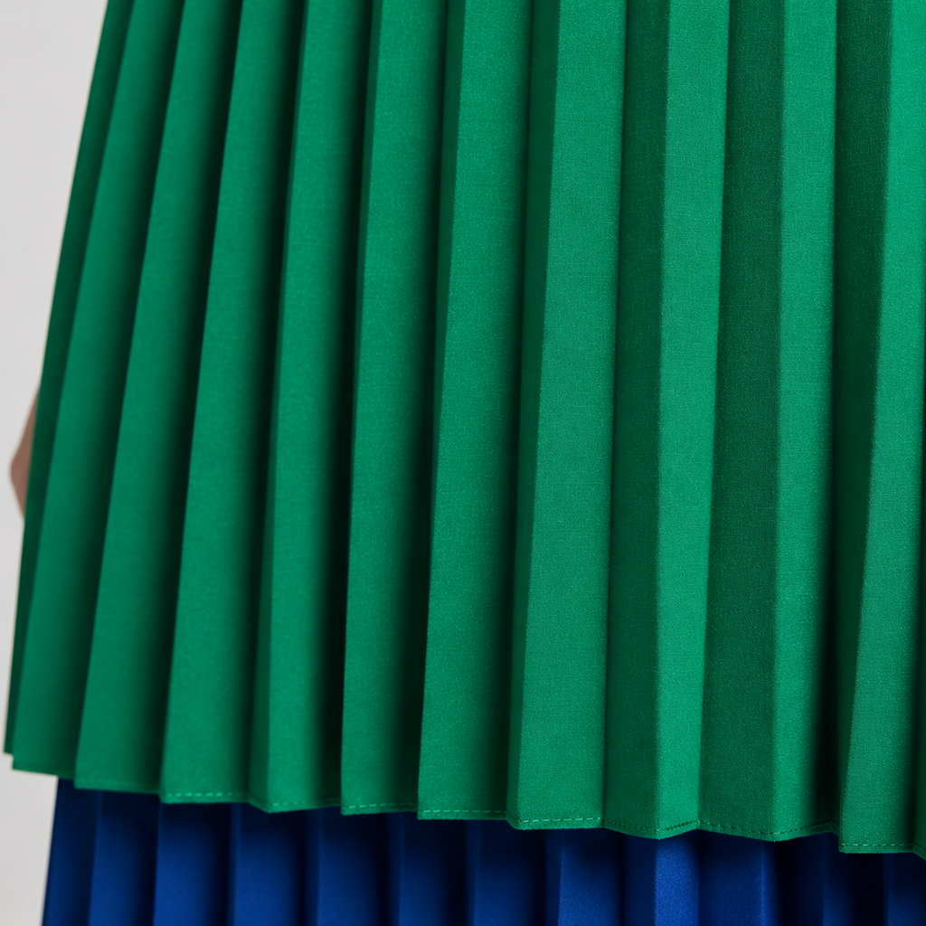 Véronique Branquinho Pleated Midi Dress