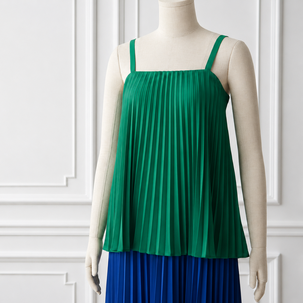 Véronique Branquinho Pleated Midi Dress