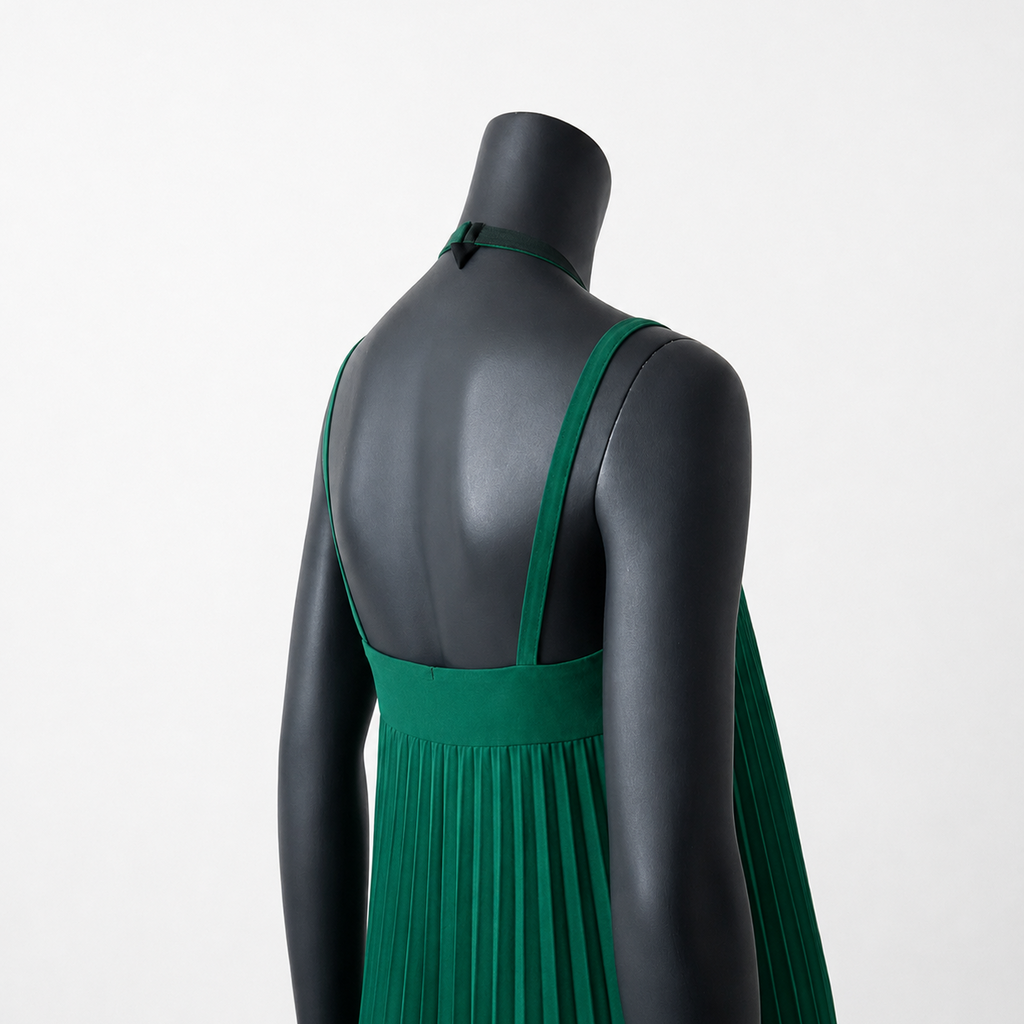 Véronique Branquinho Pleated Midi Dress