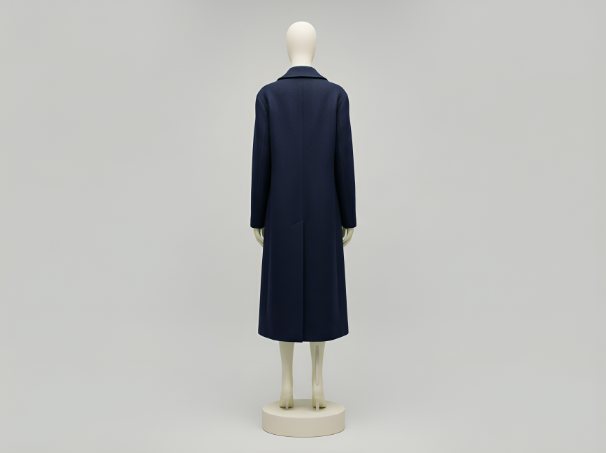 Moschino Love Wool Coat - Purple (Vintage Archive)