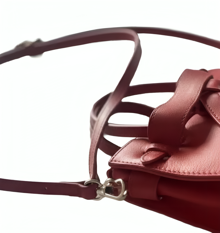 PINKO Red Leather Handbag - Vintage Archive