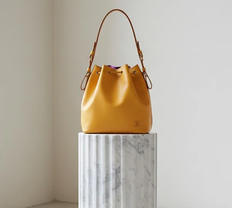 Louis Vuitton Noé Shoulder Bag - Yellow Leather (Vintage Archive)