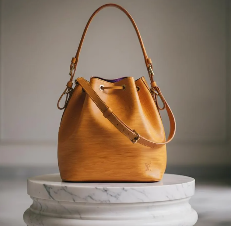 Louis Vuitton Noé Shoulder Bag - Yellow Leather (Vintage Archive)