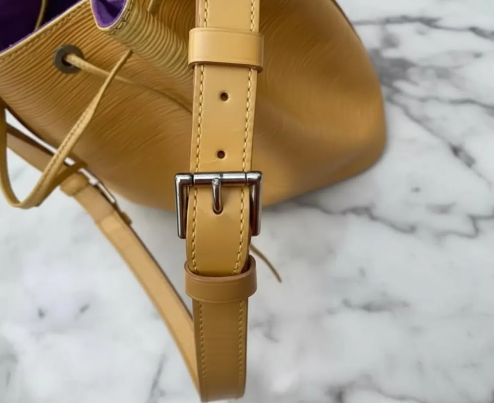 Louis Vuitton Noé Shoulder Bag - Yellow Leather (Vintage Archive)
